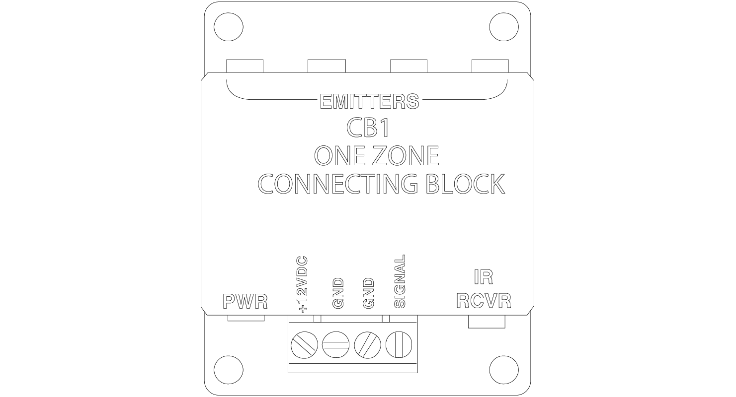 IR Connecting Blocks - Line Art