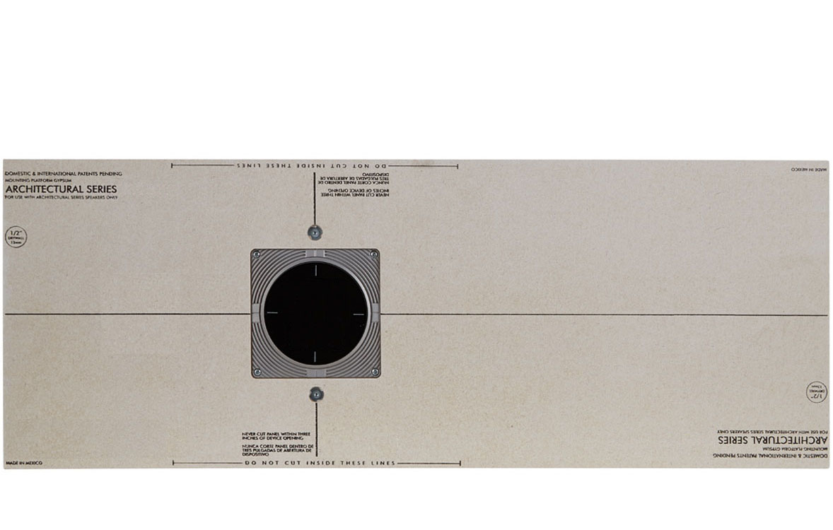 5/8" Discreet Gypsum Mounting Platform