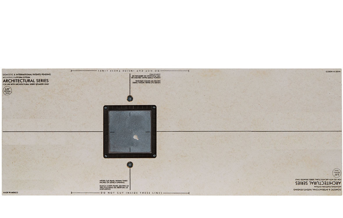 5/8" Discreet Gypsum Mounting Platform