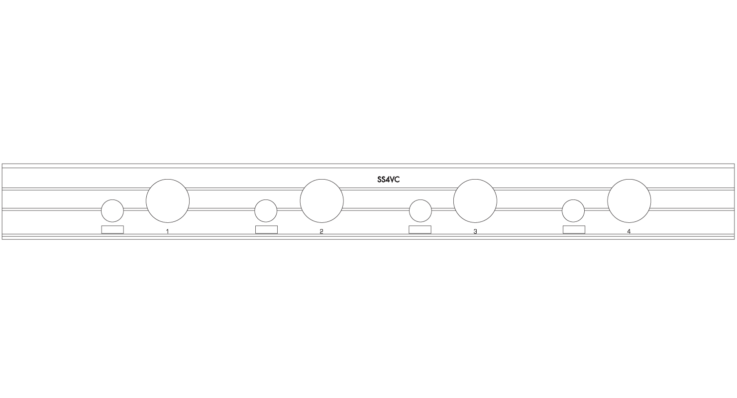 Speaker Selectors with Volume Controls - Line Art